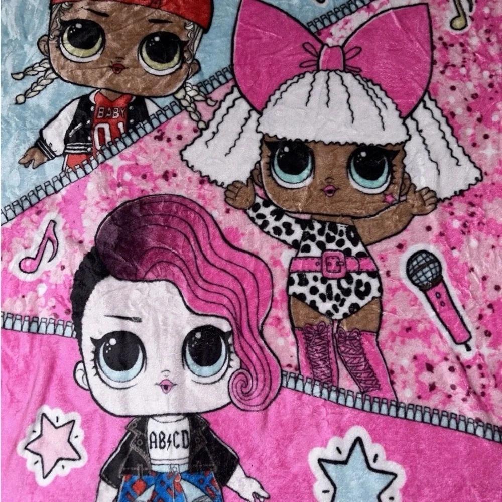 LOL Surprise Doll Silky Touch Throw Blanket 50